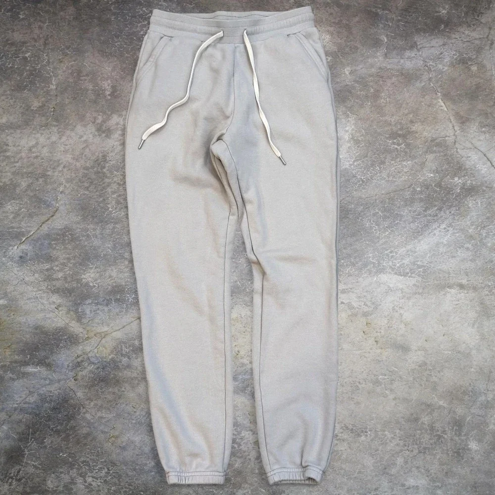 John Elliott Made In USA Gray Jogger Sweatpants Adult Size 3 Elastic Waist